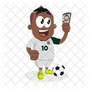 With selfie pose  Icon