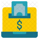 Withdraw Online Banking Icon