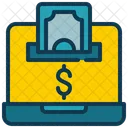 Withdraw Online Banking Icon