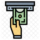 Withdraw Cash Payment Icon