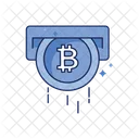 Withdraw Bitcoin  Icon