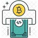 Dollar Withdraw Bitcoin Cash Icon