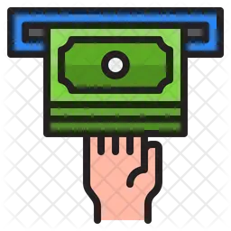 Withdraw Cash  Icon
