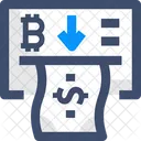 Withdraw Cash Bitcoin Cash Cash Withdraw Icon
