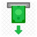 Withdraw Money Cash Icon