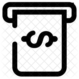 Withdraw money Icon