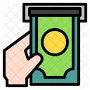 Withdraw Money  Icon