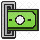 Withdraw Money  Icon