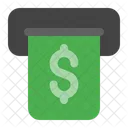 Withdrawal Cash Out Banking Icon