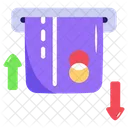 Withdrawal Atm Transaction Icon