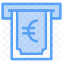 Withdrawal Euro Icon