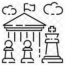 Without Debt Crisis Decentralized Self Sufficient Icon