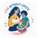 Without Limits Family Motherhood Icon