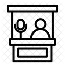 Witness Box Court Justice Icon