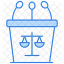 Witness Stand Icon