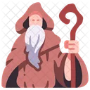 Medieval Wizard Fantasy Icon