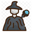 Wizard Magician Crystal Ball Icon