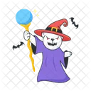 Wizard Costume Halloween Wizard Wizard Bear Icon