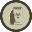 WLAN Hand Halten Telefon Wireless Fidelity Symbol