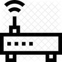 WLAN Wechselstrom Audiobuchse Symbol