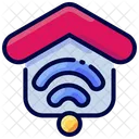 WLAN Internet Haus Icon