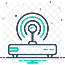 WLAN Router Elektronisch Symbol