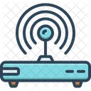 WLAN Router Elektronisch Symbol