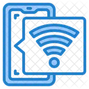 WLAN Signal Anwendung Symbol