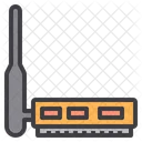 WLAN Adapter Adapter Drahtlos Icon