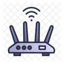 WLAN Signal Router Symbol