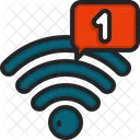 WLAN Benachrichtigung WLAN Internet Benachrichtigung Symbol