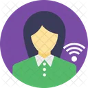 WLAN Benutzer Internet Symbol