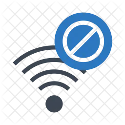 WLAN blockieren  Symbol