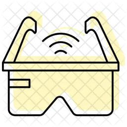 WLAN-Brille  Symbol