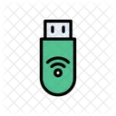 USB Kabellos Gerat Symbol