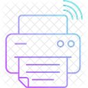 WLAN Drucker Symbol