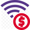 WLAN-Geld  Symbol