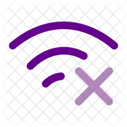 WLAN getrennt  Symbol