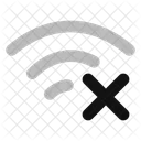 WLAN getrennt  Symbol