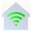 WLAN Zu Hause Internet Zu Hause Smart House Icon