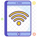 WLAN Hotspot Mobiles WLAN Drahtloses Netzwerk Symbol