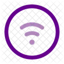 Wi Fi Kreis Wi Fi Internet Symbol