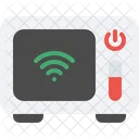 WLAN-Mikrowelle  Symbol