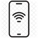 WLAN Mobil Fertig Markieren Symbol