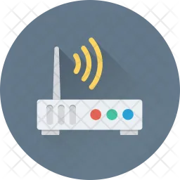 WLAN-Modem  Symbol