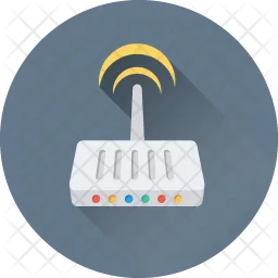 WLAN-Modem  Symbol