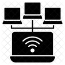 WLAN Netzwerk Internetgerat Drahtloses Netzwerk Symbol