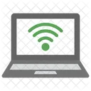 WLAN Hotspot Laptop Symbol