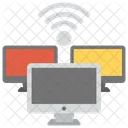 WLAN Netzwerk Kabellos Icon