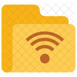 WLAN-Ordner  Symbol